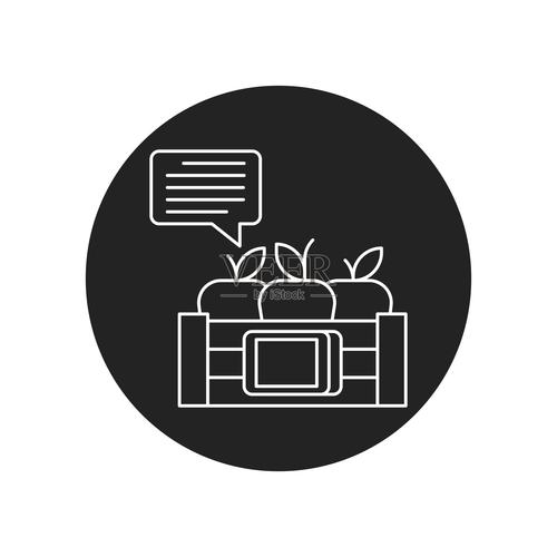 检查工厂.农业物联网.为网页,应用,ui,ux等设计元素签名